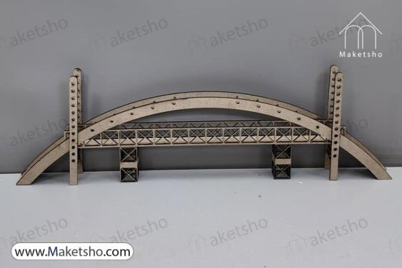 ماکت سازه ای پل عابر پیاده