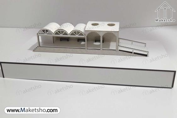 ماکت ایستگاه اتوبوس